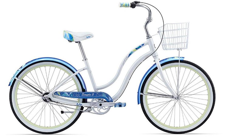 Фотографія Велосипед Liv Simple 3 26" (2015) 2015 Біло-синій